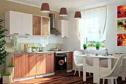 Кухня Катя 2 м Бежевый