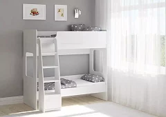 Двухъярусная кровать Легенда Кровати без механизма Бежевый