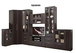 Стенка Москва-5 Коричневый