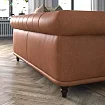 Диван прямой Вискафорс, Оранжевый