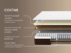 Матрас Димакс Твин Медиум хард Белый 