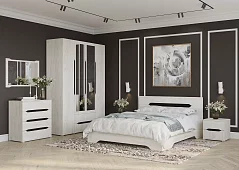 Зеркало Вега Белый