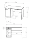 ф118 Стол письменный Т-5 Штерн дизайн 3