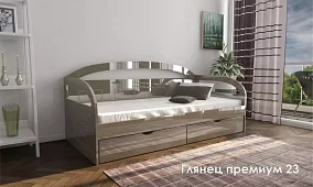 Кровать детская Глянец Кровати без механизма Бежевый