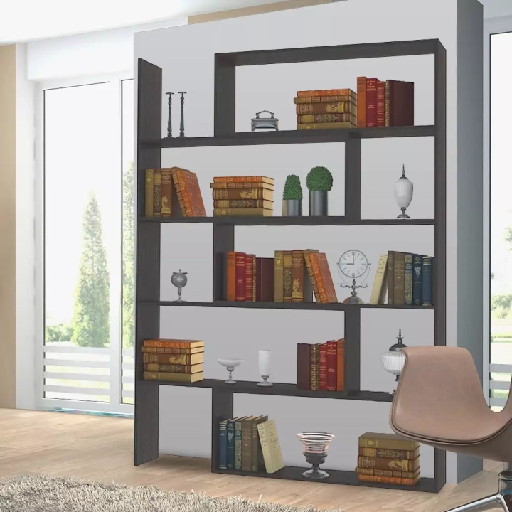 Стеллаж Модерн (loft), Венге темный