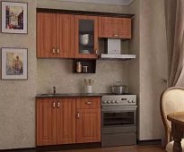 Кухня Классика мдф 1 на заказ Коричневый