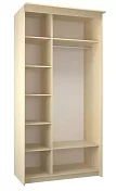 Шкаф-купе Эконом Миллениум 1184х2400х423