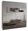 Шкаф-купе Элит 21 Модерн амадеус Хафеле зеркало, Белый