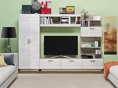 Стенка в гостиную Глейс-02 арт55