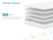 Матрас Димакс Детский Белый 