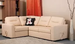 Беллино 3 угловой кожаный диван